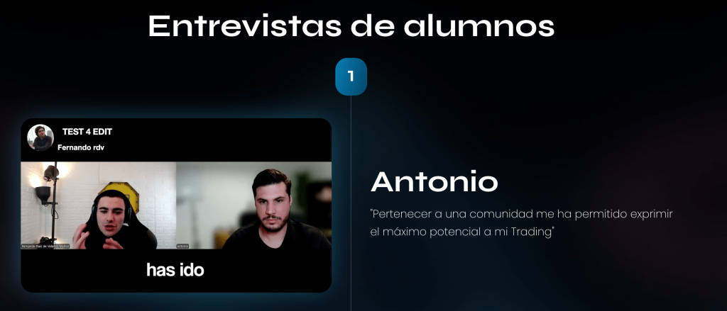 Entrevistas a alumnos de La semana de la Inversión