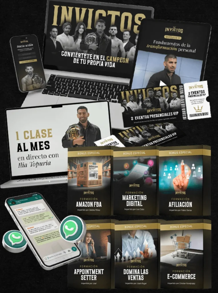 Invictos de Ilia Topuria, la formación definitiva