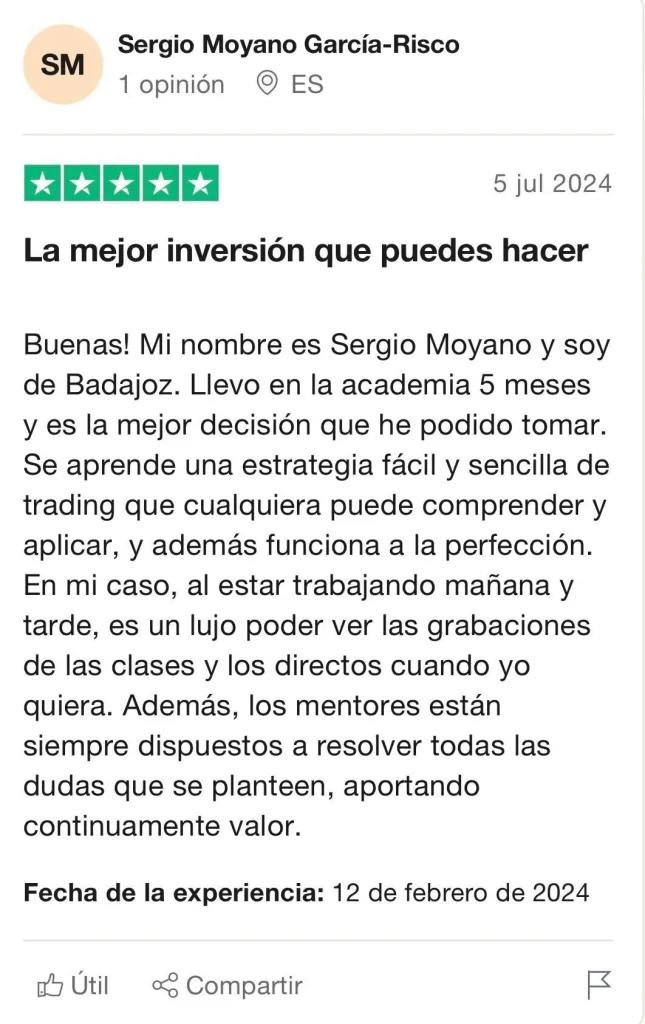 testimonio psicotrading academy