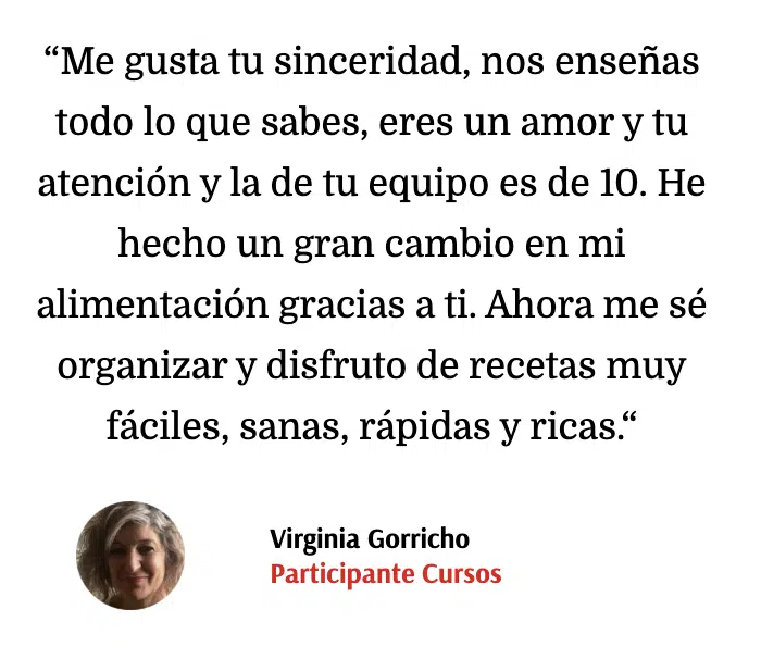 Testimonios de alumnas dentro del curso Método S.A.N.O.
