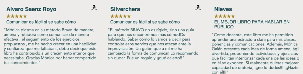 Opinión de alumnos sobre el Método Bravo y Mónica Galán.